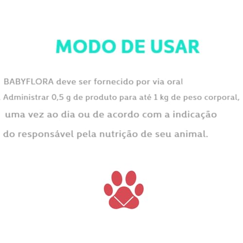 Babyflora Suplemento Alimentar Câes Gatos Filhotes Avert 10g