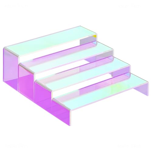 Présentoir acrylique irisé NiHome : étagère design pour cupcakes et déco - 2