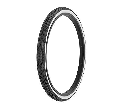 Alta Innova 24" x 1-3/4" Bicycle Tire Black/White