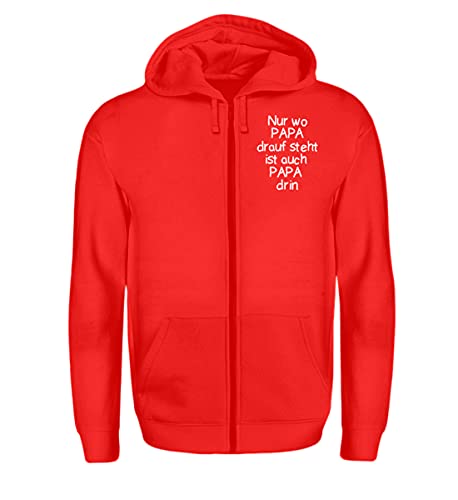 Sweat à capuche zippé papa drin taille L fini les vêtements tristes et froids