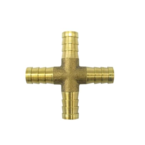 Conector de latón para manguera en T y codo de 4mm a 25mm 7