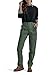 Lee Womens Ultra Lux Comfort with Flex-to-go Utility Pants, Olive Grove, 10 US