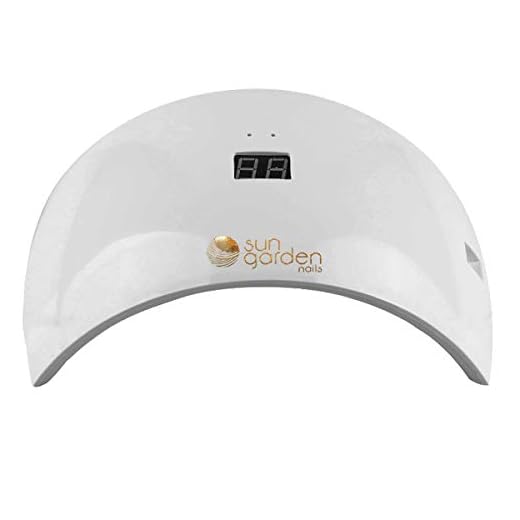 LED/DUAL lampa SUN9s vit – 24 W – med sensor, utan basplatta – för gel och gellack – ljushärdningsanordning för nageldesign
