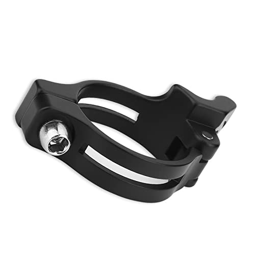 Clipe adaptador de grampo de desviador dianteiro de bicicleta, acessório de ciclismo, liga de alumín