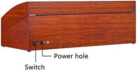 Mechanical Watch Shaker 8+9 Automatyczne zegarek Winder Watch Watter Box 4 Ustawienia trybu obrotu Duży wyjątkowo cichy silnik dla mężczyzn Watch Watch