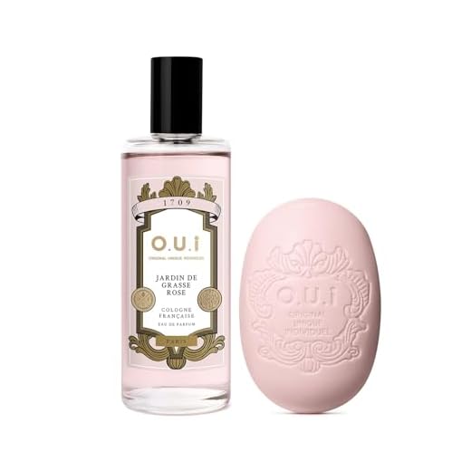 O.U.i Combo Jardin De Grasse Rose: Eau de Parfum 100ml + Sabonete Perfumado Savon 90g