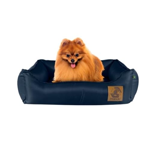 Cama Cachorro Tamanho 1 Basic Caminha Pet Simples Azul Marinho Mabuu Pet