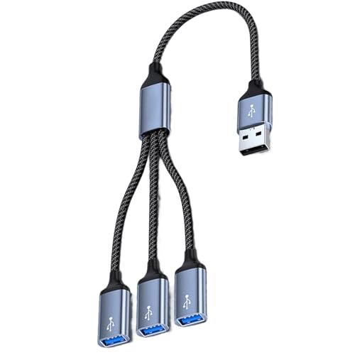 Adattatore Hub USB C con porte multiple per ricarica rapida e trasferimento dati in lega di alluminio Design compatto per laptop Dock di espansione USB
