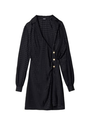 Robe satinée avec motif Salsa une création fluide aux finitions premium