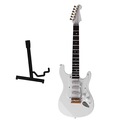 Biitfuu Modelo de bajo Eléctrico Modelo de Mini Guitarra en Miniatura 7x2.2in para Colección de...