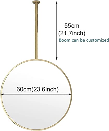 Miroir suspendu en métal avec perche pour optimiser votre espace - 4