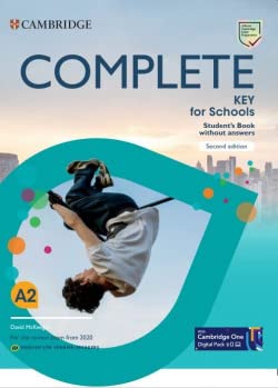 Complete Key for Schools English for Spanish Speakers Second edition Student's Pack Updated (Student's Book without answers and Workbook without answers)