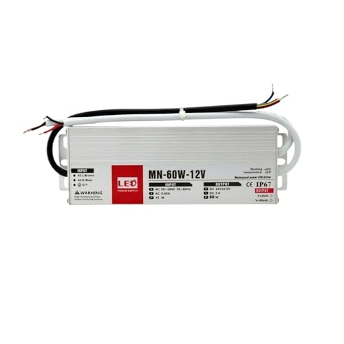 Transformateur d'alimentation à découpage 60W robuste pour pilote LED de précision