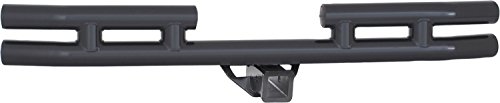 Smittybilt 3 Rear Tube Bumper with Hitch (Black) - JB44-RH