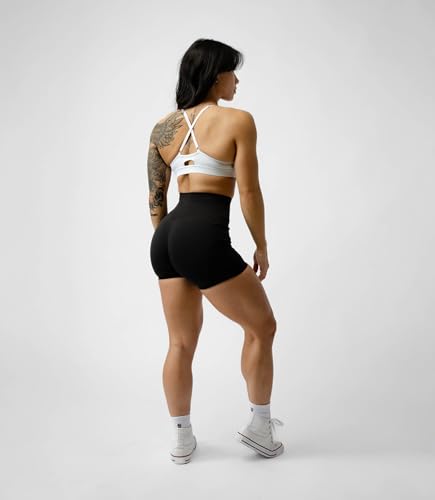 Image of Gymreapers Infinity Seamless Workout Shorts High Waist Biker Shorts for Women Athletic Gym Running Pilates Yoga Sport Short