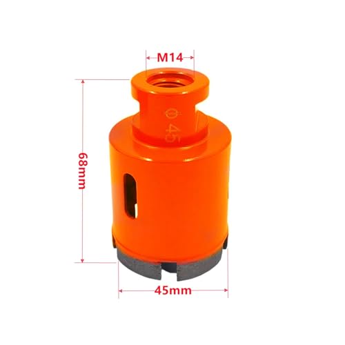 Foret diamanté M14 pour perçage précis du marbre brique et carrelage