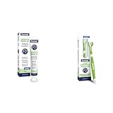 Canosept Zahnpflege Set: Hundezahnpasta Dental Gel 100g + 3 Kopf Hundezahnbürste - Zahnpasta für Hunde, Zahnbürste Hund, Hunde Zahncreme, Zahnpflege für Hunde, Zahnsteinentferner Hund