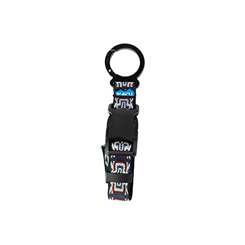 Image of KAVU Skeena Extension Strap With Buckle and Carabiner - Elastic Backpack Luggage -Heritage Trail