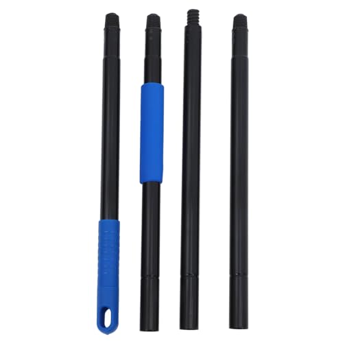 Cabilock Section Extendable Mop Handle Lightweight Portable Replacement Pole for and Brooms for Cleaning Hard to Reach Areas in Home and Commercial Use
