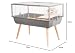 Zolux Käfig Neo Nigha klein L 77,5 x T 47,5 x H 64,5 cm, Grau