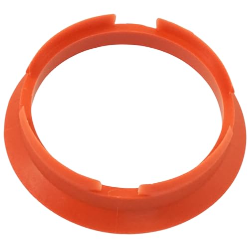 4x Zentrierringe 63,4 auf 57,1/63 4-57 1 | Rot | kompatibel mit Keskin MAM