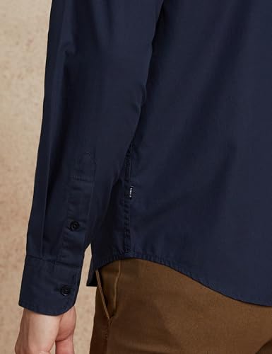Image of Amazon Brand - Symbol Men's Solid Oversized Cotton Casual Shirt | Plain | Full Sleeve (Available in Plus Sizes)
