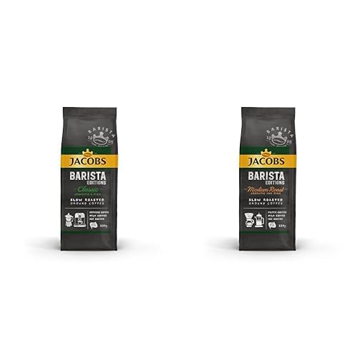 Jacobs Barista Classic, 225 gr ve Jacobs Barista Medium, 225 gr