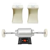 ZBXGJKSY Dental Polishing Polish Lathe Machine, 110v 550w Polisher Jewelry Buffing Machine 3000rpm Dental...