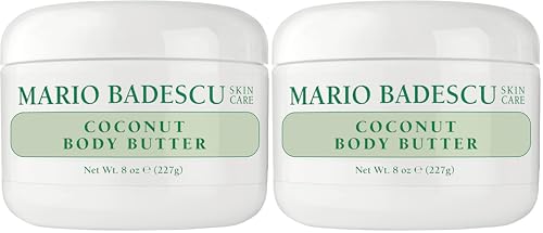 Image of Mario Badescu Coconut Body Butter for All Skin Types | Body Moisturizer for Smooth and Radiant Skin | Formulated with Shea Butter