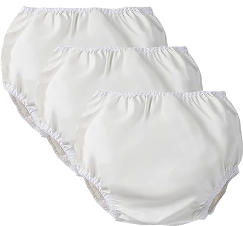 Pack 3 Calzoncillos De Protección contra Reutilizables Braga para La Incontinencia para Adultos Cubrepañales De Tela,Bragas Antifugas De Orina Personas Mayores,Absorbentes A,XL(Waist 68CM)