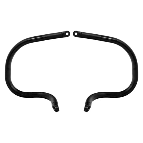 Motorschutz Sturzbügel Für Indian Super Chief Limited Icon 2023 Bobber Dark Horse 2022 Motorrad Vorne Motor Schutz Rahmen Autobahn Crash Bar(Schwarz)