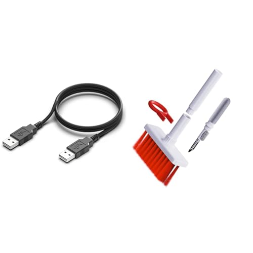 Image of Lapster 1.5 mtr USB 2.0 Type A Male to USB A Male Cable for computer and laptop
