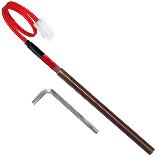 Pellet Stove Igniter Compatible with All Models of Castle/Comfortbilt Pellet Stoves HP21,HP22,Replace Part#Castle 720307/ComfortBilt igniter1 IG-1,6'Long and 3/8 'Diameter