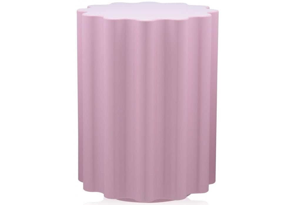 Kartell Sottsass Colonna 31, Plastic, Pink, 34.5x34.5x46cm