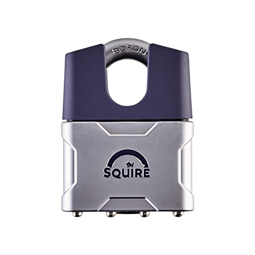 Henry Squire Gesloten beugel Diecast Body hangslot met boriumsluiting, 55 mm (lengte)