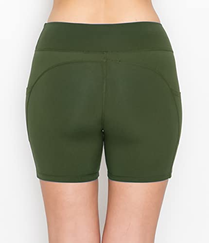 Image of ALWAYS Women's Super Soft Biker Shorts - 3 inch / 5 inch / 8 inch High Waisted Yoga Running Dance Spandex Shorts