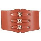 Design unico:modella bene la tua vita con l'elegante design in pizzo, questa cintura corsetto aggiunge un tocco speciale alle tue camicette lunghe, abiti, t-shirt
