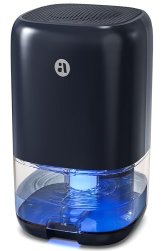 Dehumidifier,TABYIK 35 OZ Small Dehumidifiers for Room for Home, Quiet with Auto Shut Off, Dehumidifiers for Bedroom (280 sq. ft), Bathroom, RV, Closet,Blue