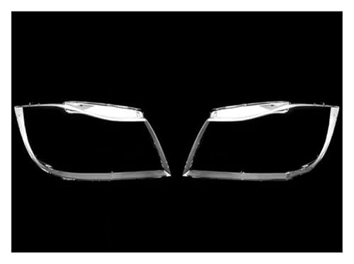 Couvercle phare avant BMW Série 3 E90 E91 LCI 08-11 - Paire d'abat-jour transparents pour optiques