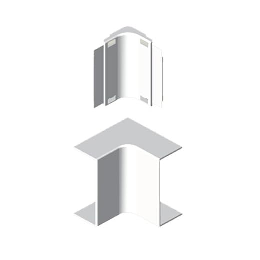 Unex 78333-2 U24X Ángulo Interior, Blanco, 16 mm Altura X 30 mm Ancho