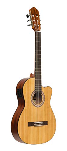 Stagg SCL70 TCE Natur - mit Tonabnehmer
