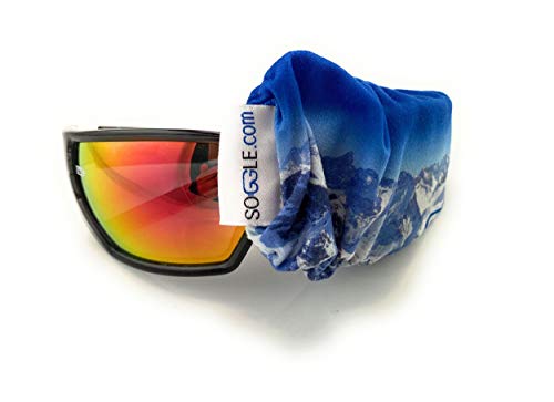 Soggle Mini Glasses Protection Sports Glasses Sunglasses - Multifunctional Protection for Glasses Colour: Mountains - Image 2