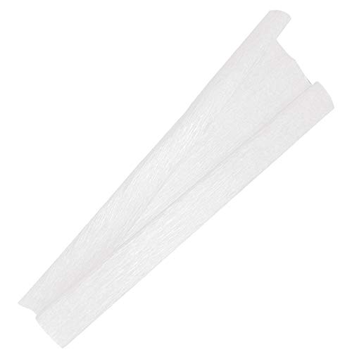 Papel Crepom Comum 48X200 40Un Branco