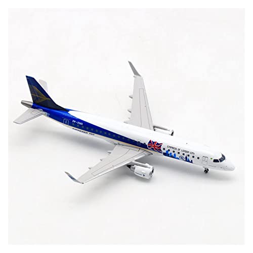 Modelo de avión EMBRAER E-190 escala 1/400 coleccionable de la aerolínea con matrícula PP-XMA