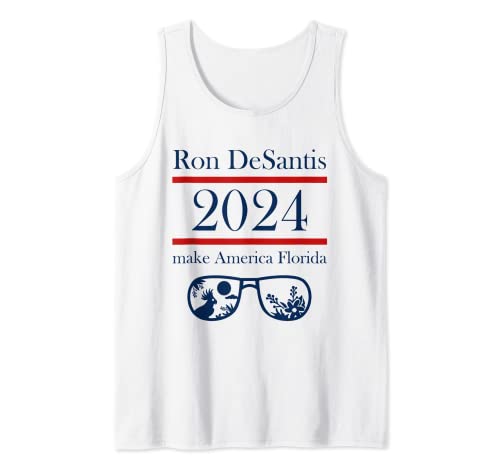 Political Election, Make America Florida Ron Desantis 2024 Débardeur