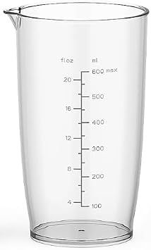 KOIOS Hand Blender Replacement Accessory, 600ML Mixing BeakerBeaking Cup