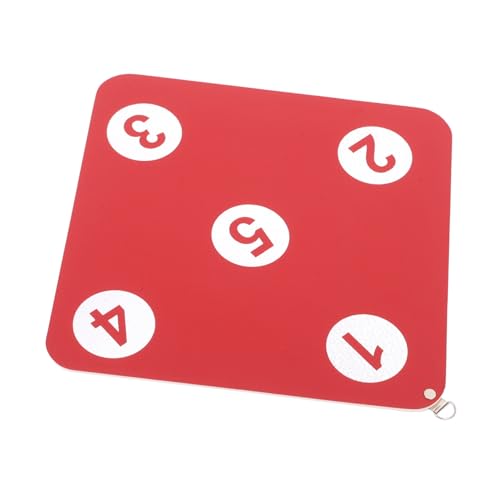 Happyyami Rubber Fencing Training Target Durable Double Sided Practice Tool for Precision Skills for Indoor and Outdoor Use Sturdy Wall Mounted Fencing Equipment