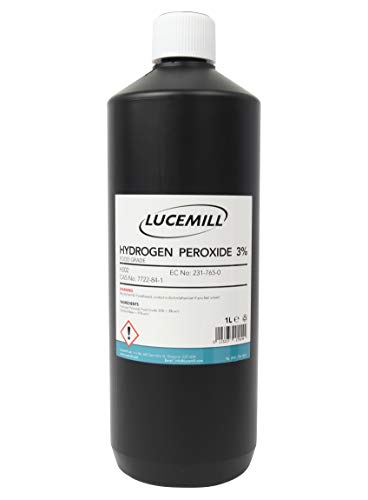 Preisvergleich Produktbild Wasserstoffperoxid 3% Lebensmittelqualität 1 Liter