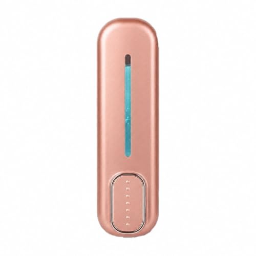 Image of Wall Mounted Soap Dispenser | Liquid Hand Wash Dispenser for Bathroom & Kitchen | Manual Soap Pump | Kitchen Sink & Wash Basin Soap Dispenser Rose Gold