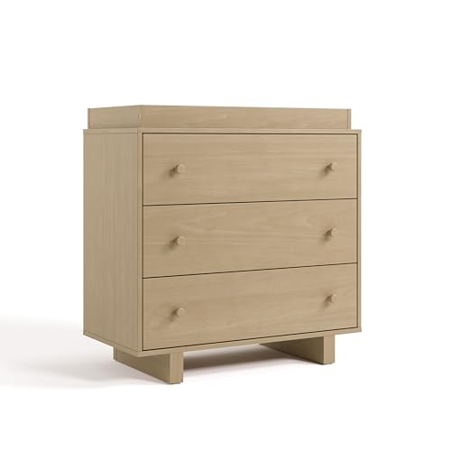Image of Storkcraft Texas 3 Drawer Chest with Changing Table Topper, Driftwood
